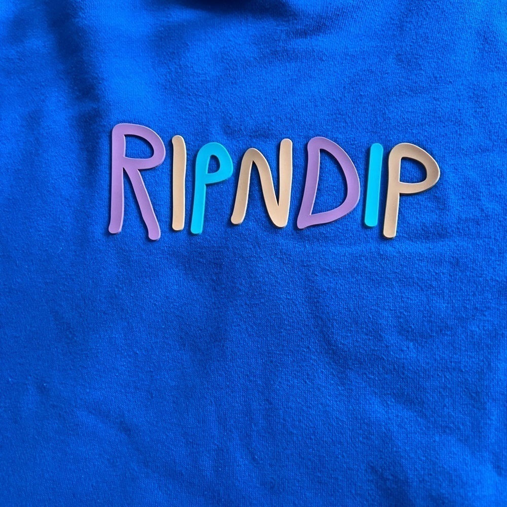 Ripndip Colour Block Multi Panel Hoodie Size Medi… - image 3